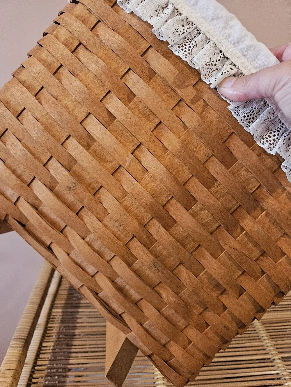 Longaberger Vintage Handled Basket